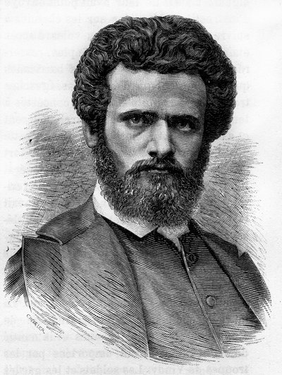 Henri Regnault (1843-1871), francia festő. század végi metszet a „Histoire de France”-ban, H. Martin. alkotó: Unknown artist