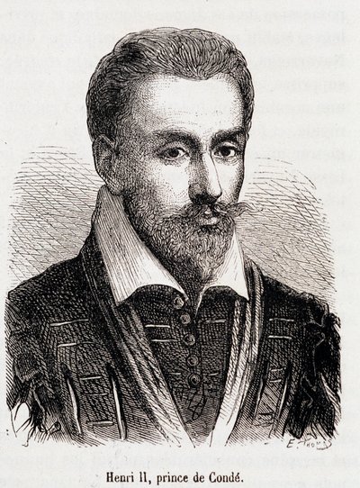 II. Bourbon Henrik (1588-1646) Conde hercege. alkotó: Unknown artist