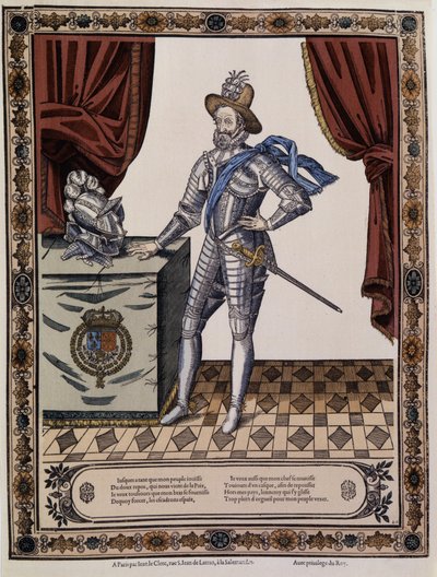 IV. Henrik (1553-1610), Franciaország királya 1600 körül. alkotó: Unknown artist