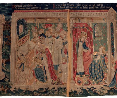 Saint Piat és Saint Eleuthère története, 10. jelenet: Szent Eleuthère püspökként szent (D