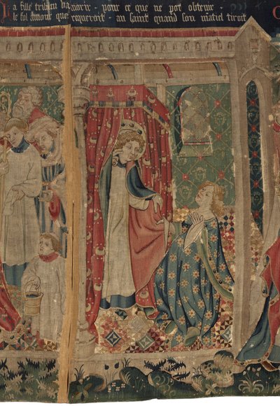 Saint Piat és Saint Eleuthère története, 11. jelenet: A Saint Éleuthère kísértései alkotó: Unknown artist