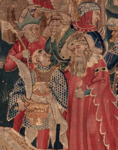 Saint Piat és Saint Eleuthère története, 12. jelenet: A tribün lányának feltámadása Kiskereskedelem. alkotó: Unknown artist