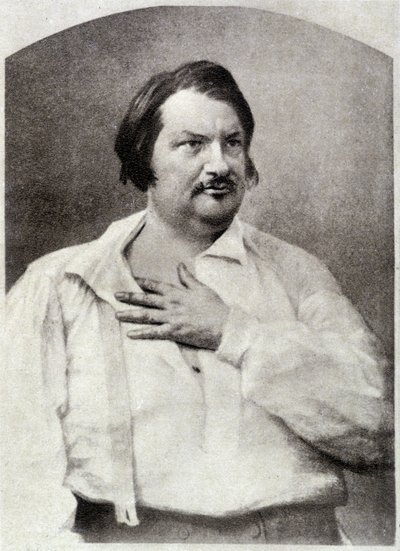 Honoré de Balzac, 1850 körül alkotó: Unknown artist