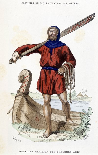 Párizsban az évszázadok során, Knee-Lac alkotó: Unknown artist
