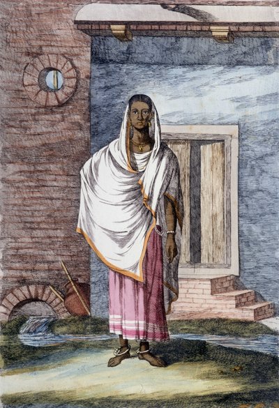 Indiai kultúra és civilizáció: Hidjera, balerina Indiában. alkotó: Unknown artist