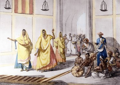 Indiai kultúra és civilizáció: táncos és hagyományos zene, India. alkotó: Unknown artist