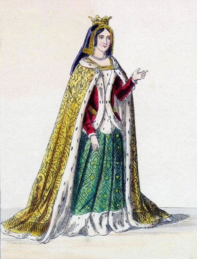 Kasztíliai I. Izabella, katolikusként ismert (1451-1504), Kasztília királynője. alkotó: Unknown artist