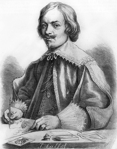 Jacques Callot francia karikaturista és metsző (Nancy alkotó: Unknown artist