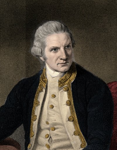 James Cook 1728-1779 - metszet - XIX alkotó: Unknown artist