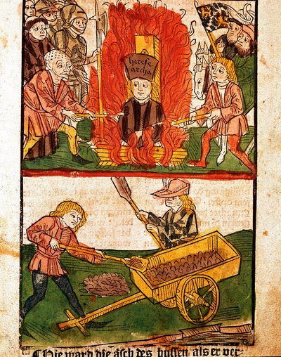 Jan Hus (vagy Jean Huss alkotó: Unknown artist