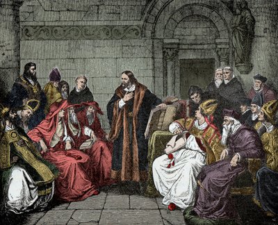 Jan Hus (vagy Jean Huss alkotó: Unknown artist
