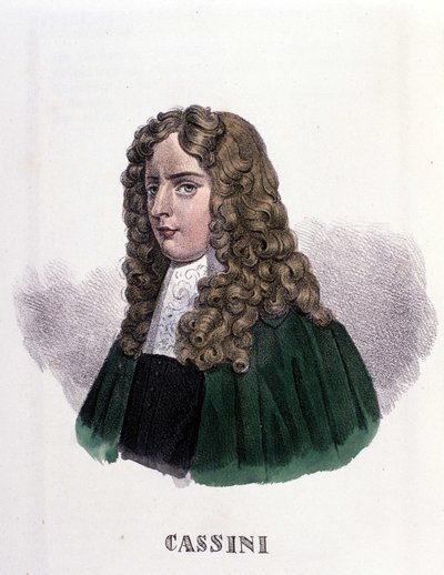 Jean Dominique Cassini (1625-1712), francia csillagász. alkotó: Unknown artist