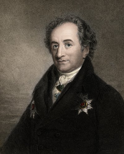 Goethe Johann Wolfgang 1749-1832 - metszet - XIX. alkotó: Unknown artist