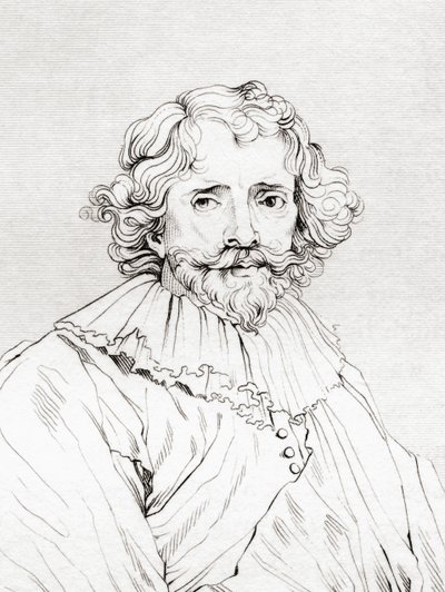 Johannes Vorstermans, 1643 körül – 1700 körül. A The Historic Gallery of Portraits and Paintings (Történelmi portré- és festménygaléria) című, 1808-ban kiadott műből. alkotó: Unknown Artist