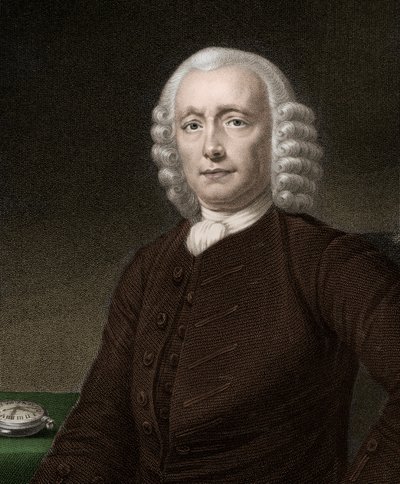 John Harrison 1693-1776 - metszet - XIX alkotó: Unknown artist