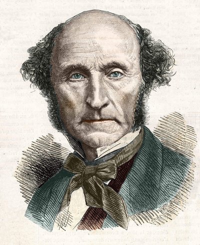 John Stuart Mill (1806-1873) brit filozófus és közgazdász. alkotó: Unknown artist