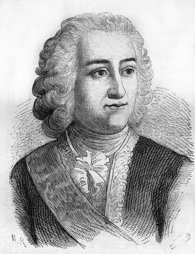 Joseph François Dupleix (1697-1763), francia gyarmati adminisztrátor alkotó: Unknown artist