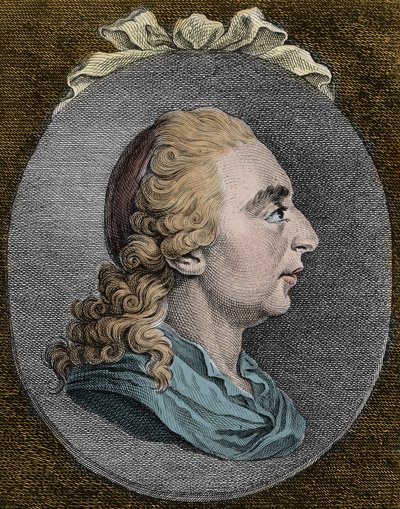 Joseph Freiherr von Sonnenfels (1732-1817) osztrák és német jogtudós és regényíró metszet - Joseph von Sonnenfels osztrák jogtudós és író alkotó: Unknown artist