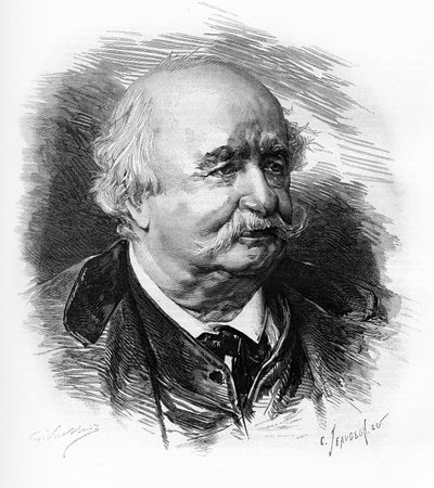 Jules Sandeau (1811-1883) francia író, regény- és drámaíró. alkotó: Unknown artist