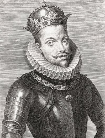 Fülöp spanyol király és II. Fülöp, Portugália királya. Portré. alkotó: Unknown artist