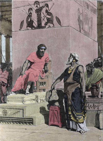 Idősebb Tarquin király, etruszk származású alkotó: Unknown artist