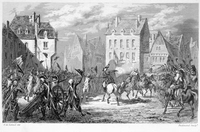 A varennes-i nemzeti gárda (1791. június 22.) – a „Fasttes de Gardes Nationales de France”-ban alkotó: Unknown artist