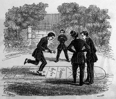 A nagy komló. Metszet a „The Journal of Youth”-ban alkotó: Unknown artist