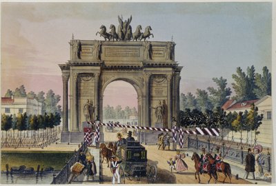 A diadalív Szentpéterváron (Marie Taglioni albuma alkotó: Unknown artist