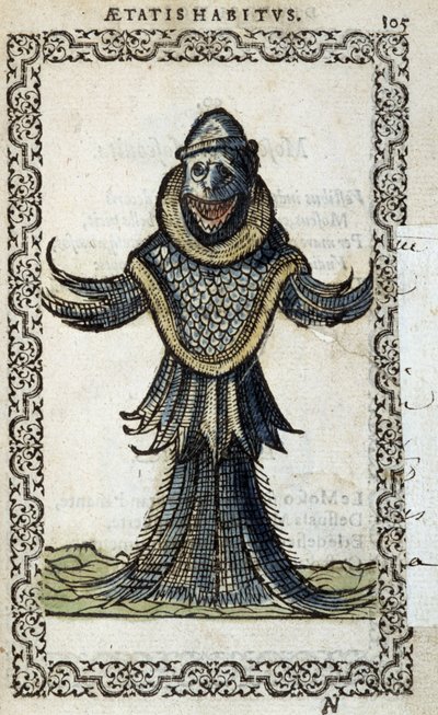 The Sea Monine – Jean Sluperius „Szokások és képzetek” című részében alkotó: Unknown artist