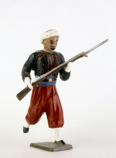 Ólomkatona: a Zouave. alkotó: Unknown artist