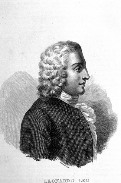 Leonardo Leo, olasz zeneszerző (San Vito degli Schiavi alkotó: Unknown artist