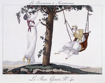 Parisiennes in Montmorency (swing) - a „Le Bon Genre”-ben” alkotó: Unknown artist