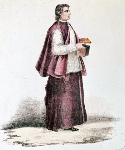 Kiskabát prelátus alkotó: Unknown artist