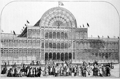 Londoni Nemzetközi Kiállítás 1851 (Crystal Palace a Hyde Parkban) alkotó: Unknown artist