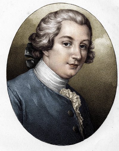 Louis Gresset (1709-1777), francia író. alkotó: Unknown artist