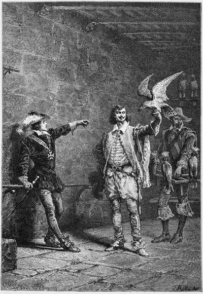 XIII. Lajos tizenhat évesen, és kedvence Albert de Luynes - a „Histoire de France” című művében, a legtávolabbi időktől 1789-ig, M. Guizot alkotó: Unknown artist