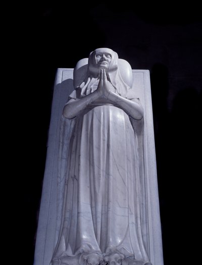 Blanche de France (1313-1358) apáca hazudozása. A sír szobra 1393-ban készült. Szent Dénes-bazilika. Szent Dénes alkotó: Unknown artist