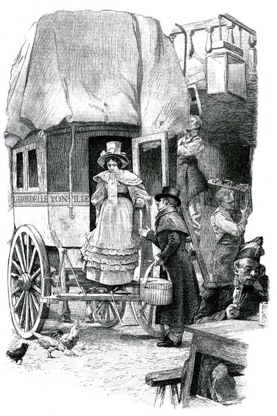 Madame Bovary, Gustave Flaubert regényének illusztrációja alkotó: Unknown artist