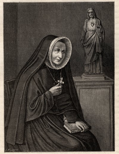 Madeleine-Sophie Barat (Madeleine Sophie) 1779-1865 - alkotó: Unknown artist