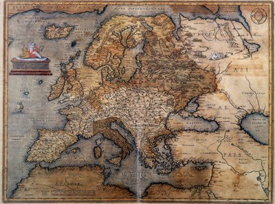Európa térképe alkotó: Unknown artist