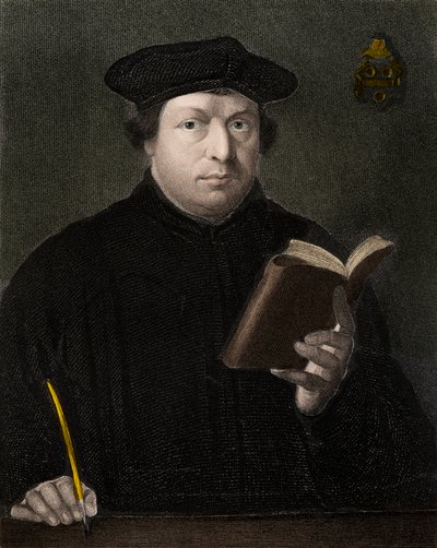 Luther Márton 1483-1546 - metszet - XIX alkotó: Unknown artist