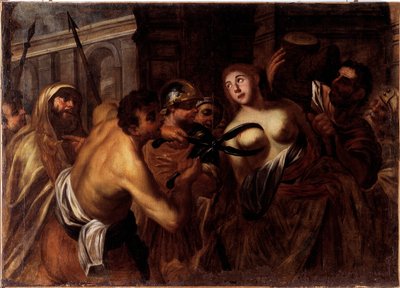 Szicíliai Szent Agata mártíromsága (olaj, vászon alkotó: Unknown artist