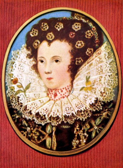Mary Stuart. A skót királynő portréja alkotó: Unknown artist