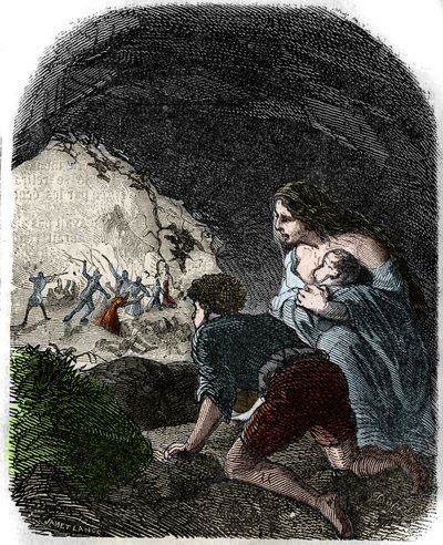 Vaudois mészárlásai a 16. században. alkotó: Unknown artist