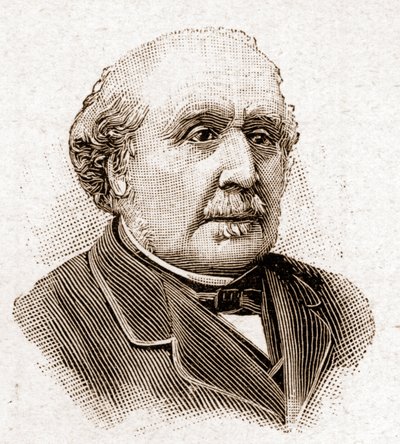Az Academy Francaise tagjai 1895-ben: Albert, Broglie hercege (1821-1901), francia történész és politikus portréja. alkotó: Unknown artist