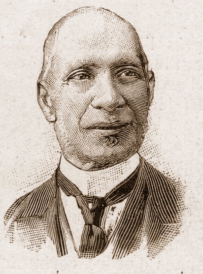 Az Academy Francaise tagjai 1895-ben: Edouard Herve (1835-1899) francia újságíró és politikus portréja. alkotó: Unknown artist