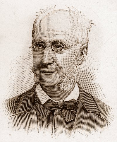 A Francaise Akadémia tagjai 1895-ben: Emile Ollivier (1825-1913) francia politikus portréja. alkotó: Unknown artist