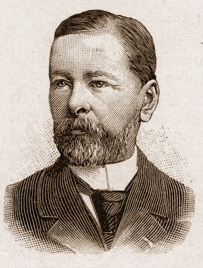 Az Academy Francaise tagjai 1895-ben: Paul Thureau Dangin (Thureau-Dangin) francia történész portréja. alkotó: Unknown artist