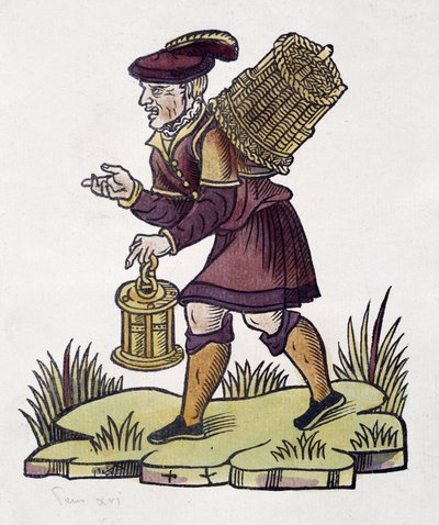 Az elfeledett kereskedő 1735-ben Párizsban alkotó: Unknown artist