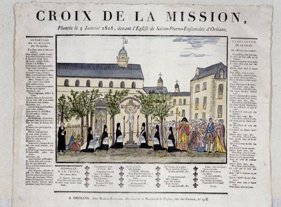 Mission kereszt - Croix de la Mission, január 5-én ültették alkotó: Unknown artist
